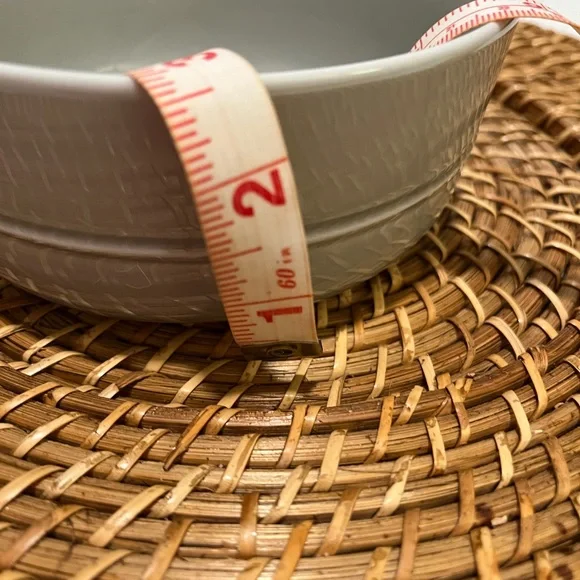 Crate & Barrel Aaron Probyn Light Gray Bowl 6" Cereal Soup - Picture 8 of 9